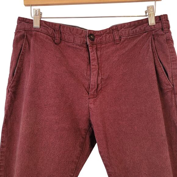 Bullhead Denim- Burgundy Red in color- size 32x32 - Picture 2 of 8